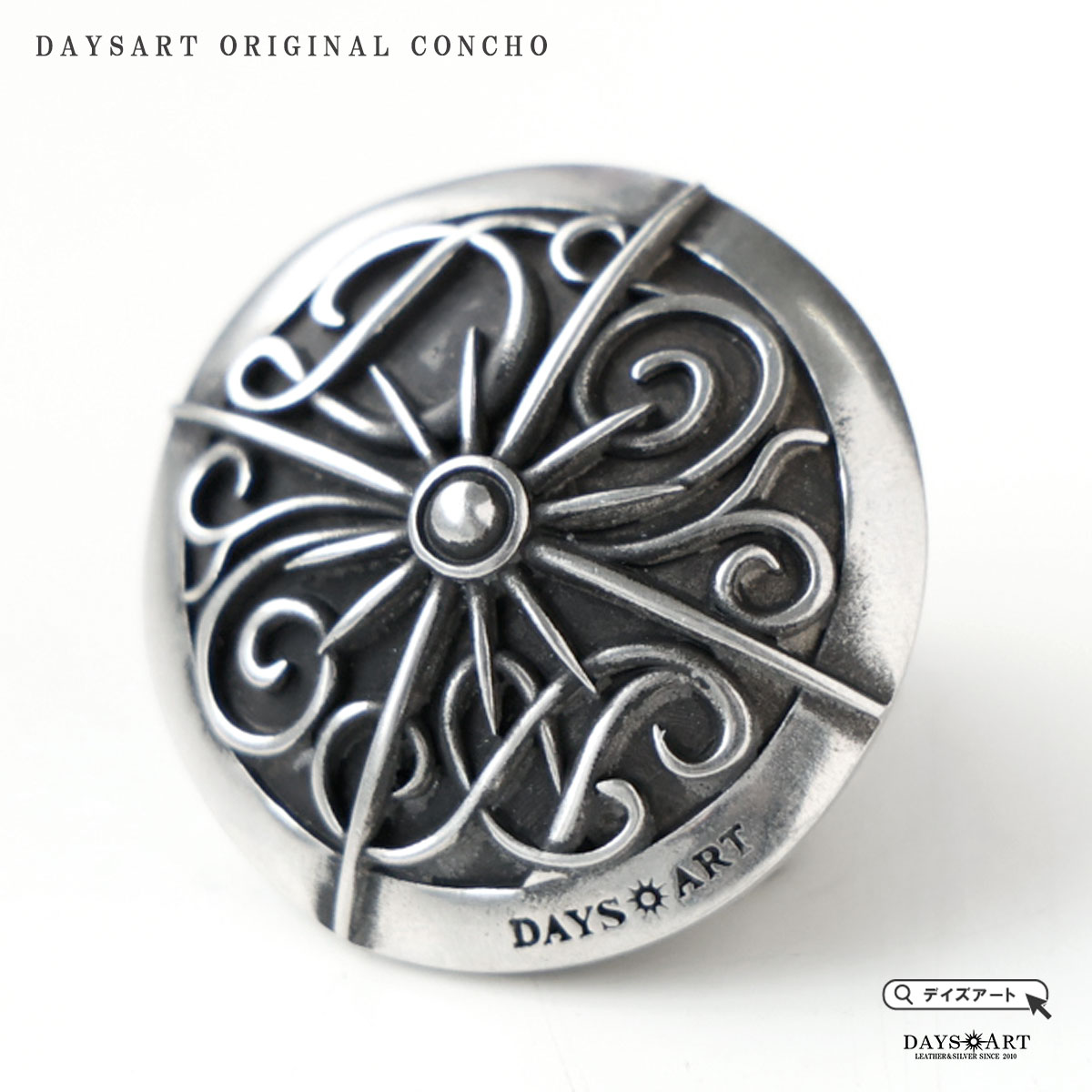 楽天市場】ピューター製 ビッグクロスコンチョ 十字架 【 長財布