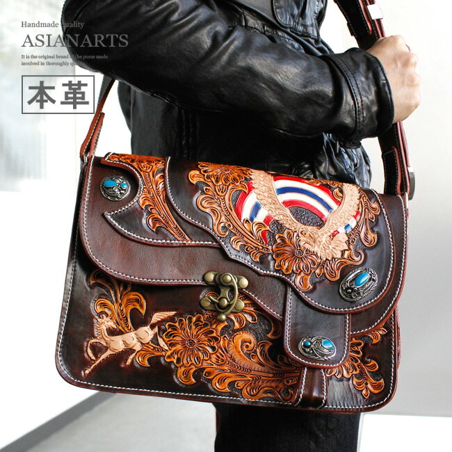 カービング　本革　ヴィンテージ　アンティーク　ボストン収納 雰囲気最高！ヴィンテージ 本革トランクケース/ボストンバッグ