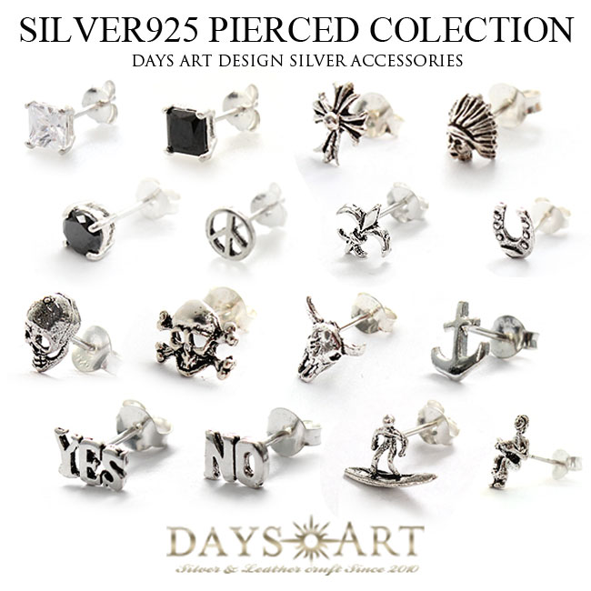 楽天市場】シルバーピアス ペア売り シルバー925ピアス キュービック