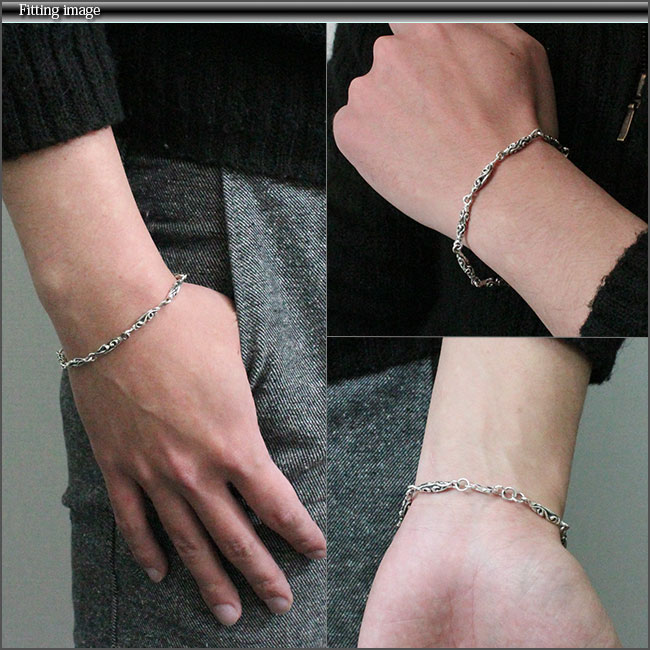 ヘビ 草 アニメーション ブレスレット メンズ 細い Gasliving Jp