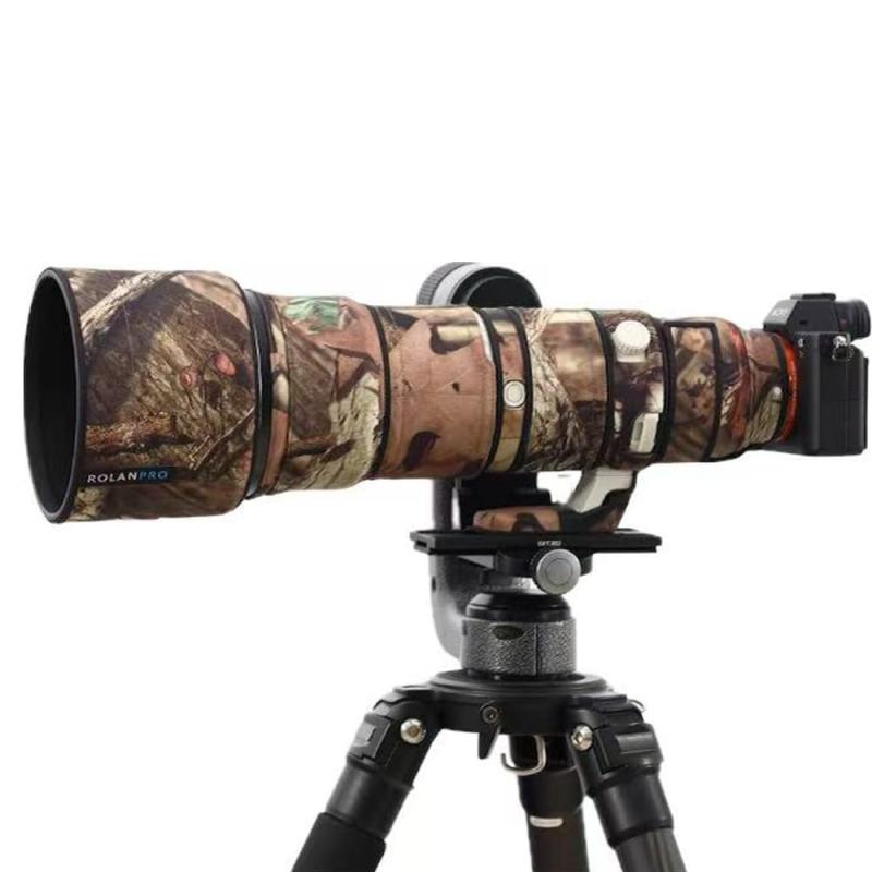 ROLANPRO レンズ迷彩コート適合するSony FE 400-800mm F6.3-8 G OSS SEL400800G レインカバー レンズ保護スリーブ 保護ケース