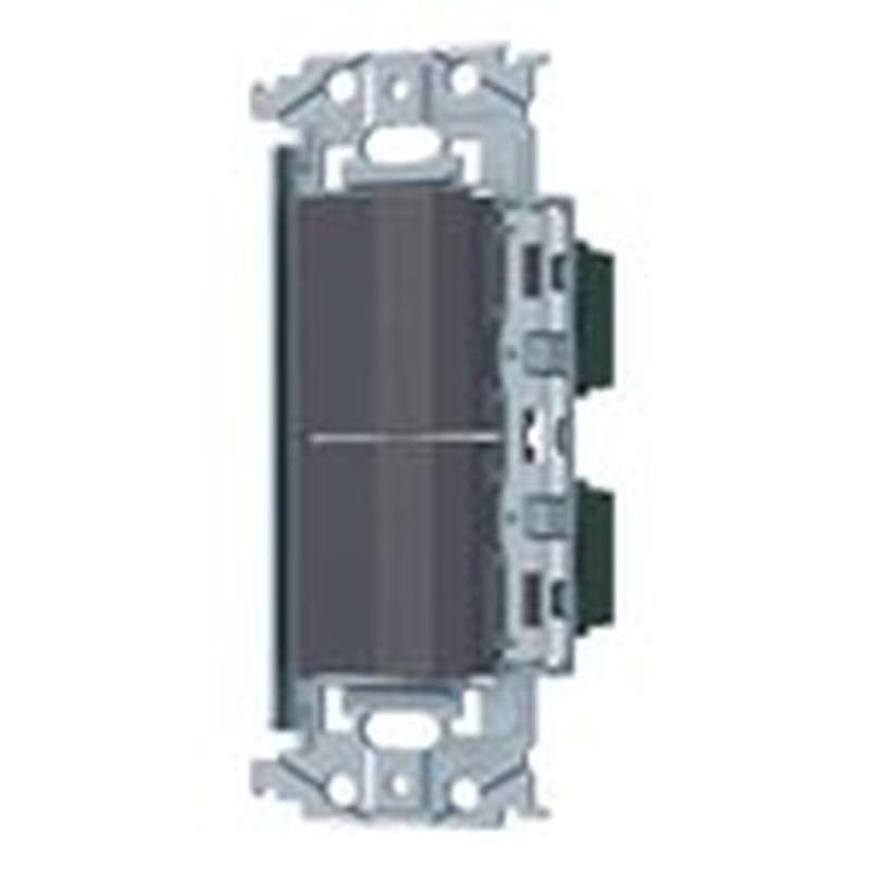 パナソニック SO-STYLE 埋込ロングハンドルスイッチセット スイッチC×2 マットグレー WNSS52292H