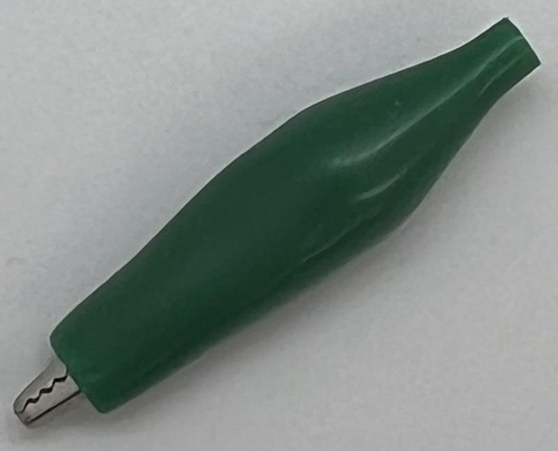 ミヤマ電器 ミノムシクリップ MJ-006 緑 販売数量100個