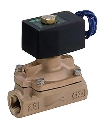 CKD パイロット式2方弁ダイヤフラム通電時開 AD11-15A-03A-AC100V|ニコラショップ店