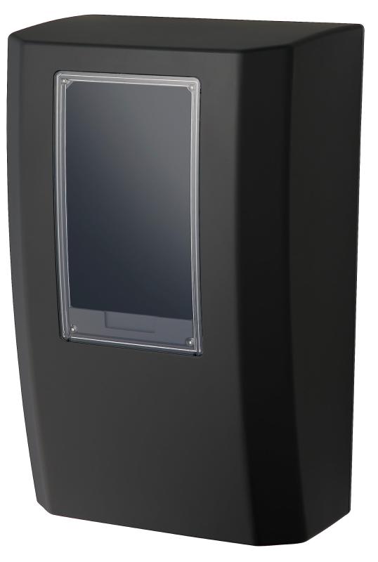 日動電工 電力メーターボックス L型 モダンブラック MBL-MB|ニコラショップ店