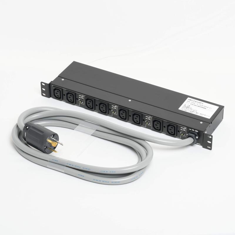 アメリカン電機 コンセントバー8個口1U用 HKC2910PT