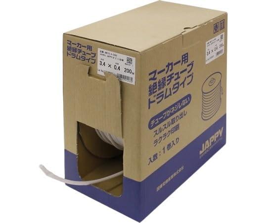 JAPPY マーカー用絶縁チューブドラム JMZT5.0-200D 200Ｍ巻き