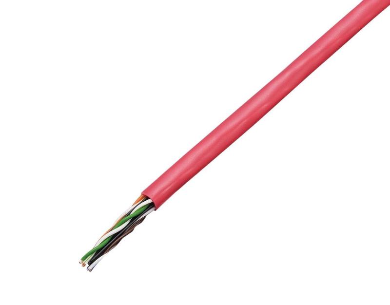 ＪＡＰＰＹ ローカルエリアネットワーク有線テレビ TPCC Category 6 TPCC6 0.5粍 X 4P ｱｶ JP