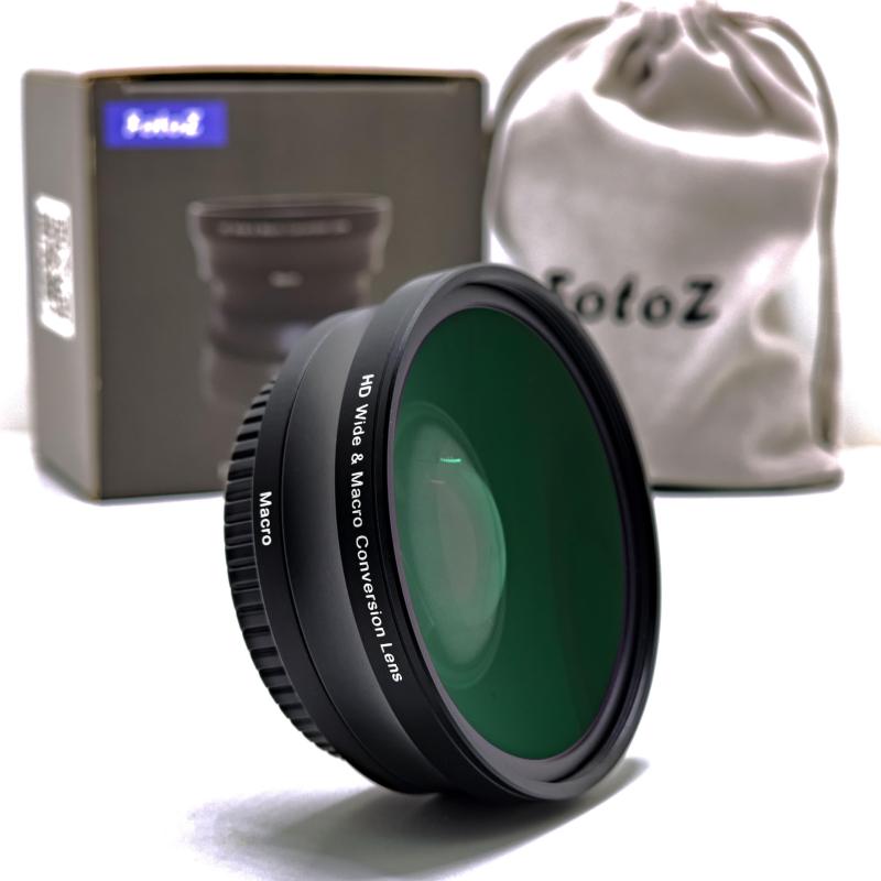 楽天市場】FotoZ 40.5mm 0.75x ミニ広角変換レンズ(マクロ付き)、Sony