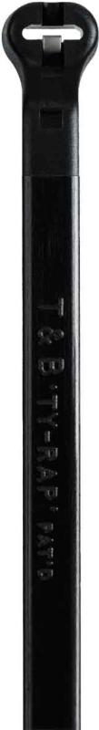 TY-Rap 高性能ケーブルタイ 結束バンド 耐候・耐熱グレード 黒色 大袋 幅2.3X長さ356mm1000本入り TY234MX|ニコラショップ店