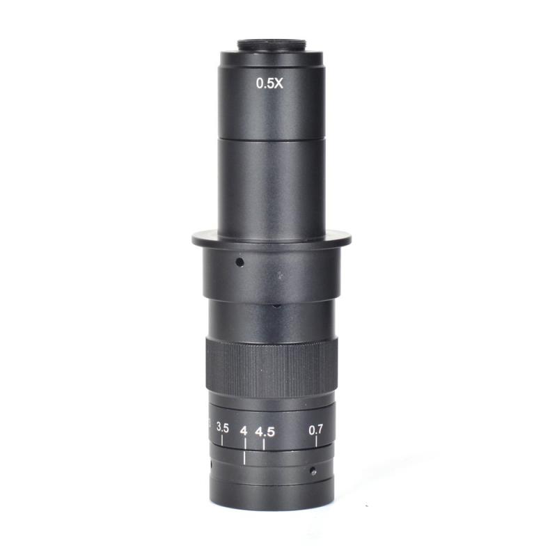 HAYEAR 調節可能な180 x倍率ズーム25 mm C - Mountレンズ4.5 X業界のアダプタ顕微鏡カメラ接眼レンズ拡大鏡｜ニコラショップ店