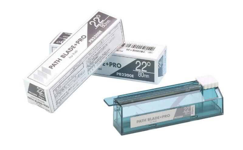 松浪瑠璃製作(Matsunami Glass Ind.) ミクロトーム用替刃 硬刃 50枚 パスブレードプラスプロ22