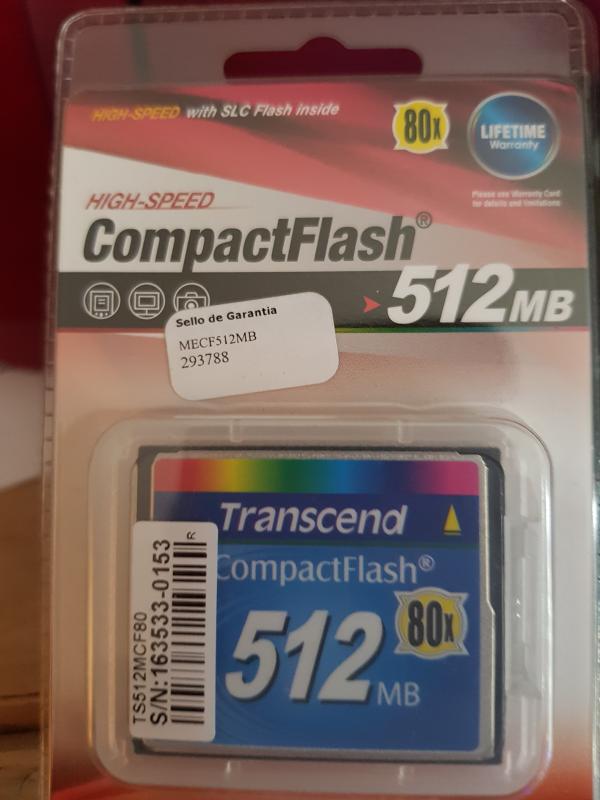 Transcend TS512MCF80 512MB CF CARD (80X TYPE I) [並行輸入品]