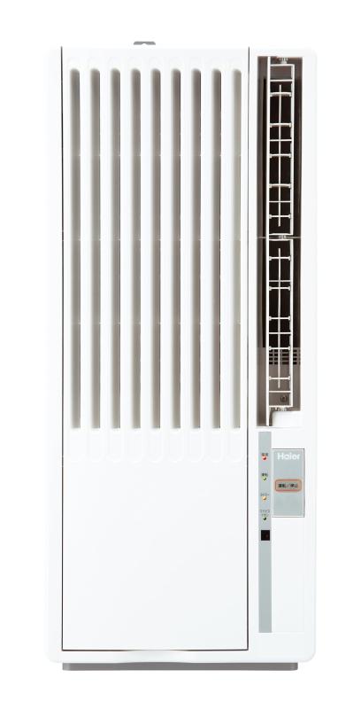 御機嫌アール(Haier) 窓用冷房装置 風窓冷房装置【工事不必要】JA-W18A(W) 好いたらしいあき場所 周囲の状況に分かりやすいR32冷媒当て嵌める 「おやすみ動かす役立つこと」4.5畳~7畳