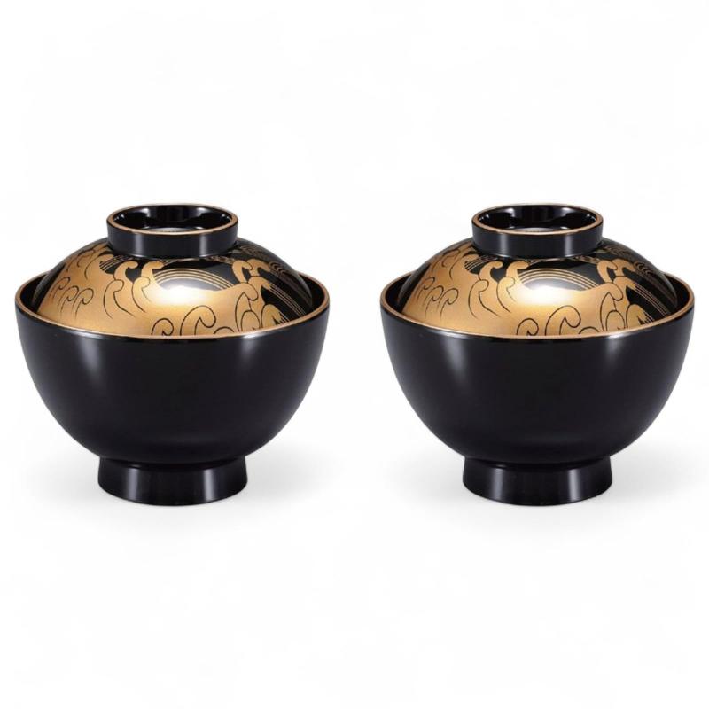 J-kitchens 2個 セット お椀 330cc 食洗機対応 日本製 PN625110