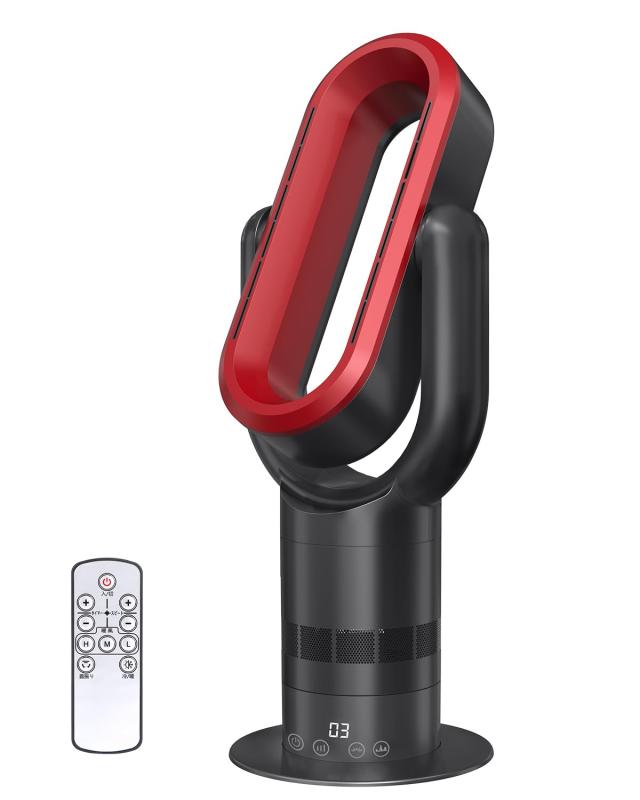 楽天市場】セラミックヒーター 2025冷暖兼用・羽根なし 電気ファン