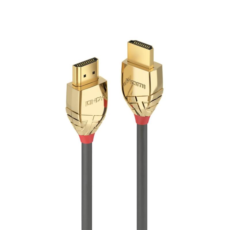 LINDY GOLD LINE HDMI 2.1 Type-Aケーブル HDMI2.1 Ultra High Speed 48G高速通信 10K@120Hz対応 8K@120Hz HDCP2.3 Dynamic HDR eARC VRR ALLM QFT