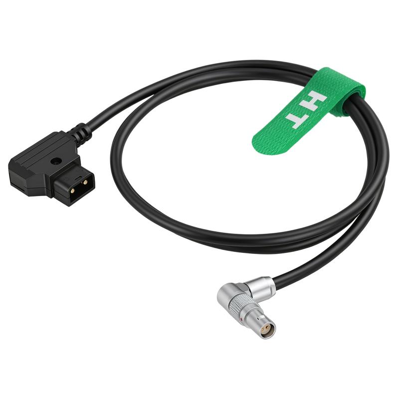 HangTon 電源ケーブル Ptap D-tap to 2ピンメス RED KOMODO 6Kカメラ用 (45cm、直角)
