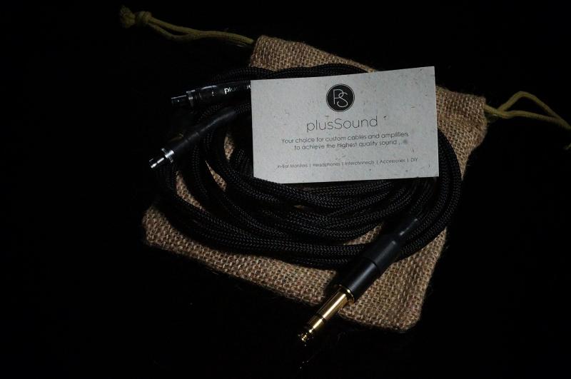 フラグシップモデル PlusSound(プラスサウンド) LR Plus Series Custom Cable Sennheiser HD800 交換用アップグレード・ケーブル