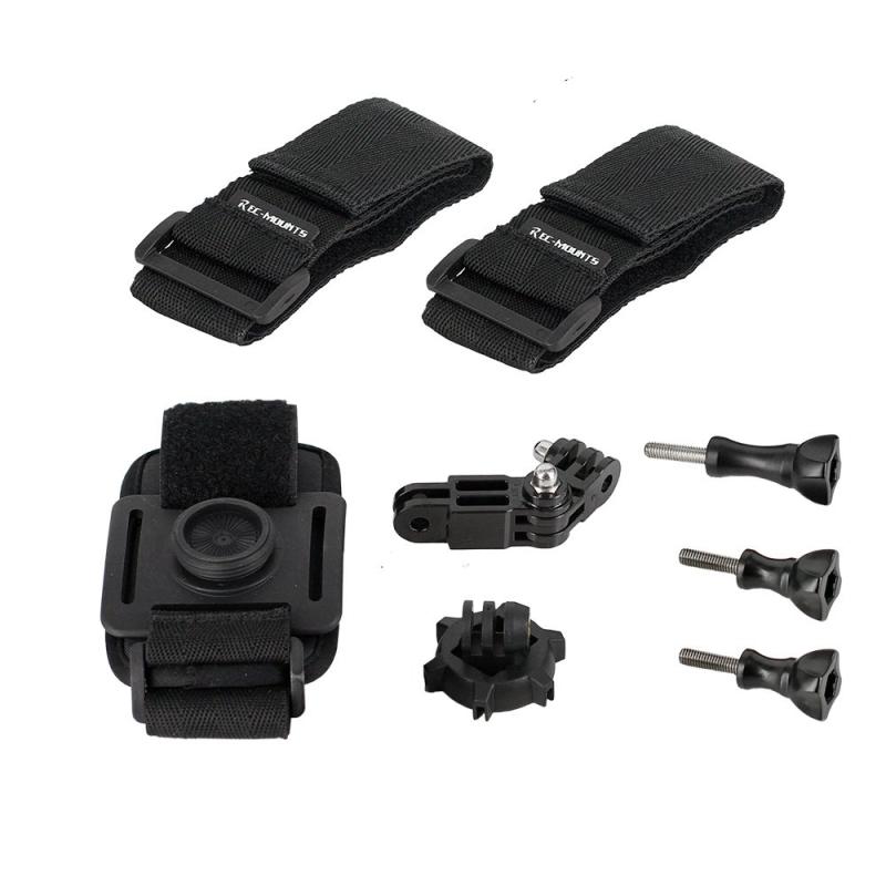 REC-MOUNTS 回転式 マルチマウント タイプ2 Rotary Multi Mount for Garmin(ガーミン)VIRB Elite X XE 用 手首・ショルダー・リュック 足首 脚 ペットなどに (VB-56T2GP)