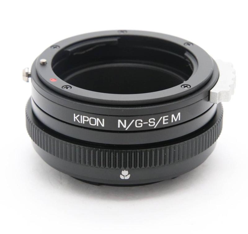 KIPON キポン NIKON/G用-S/E M(N/G-NEX M) ニコン用F/G-ソニー用NEX/α.Eマウントアダプター マクロ/ヘリコイド付き
