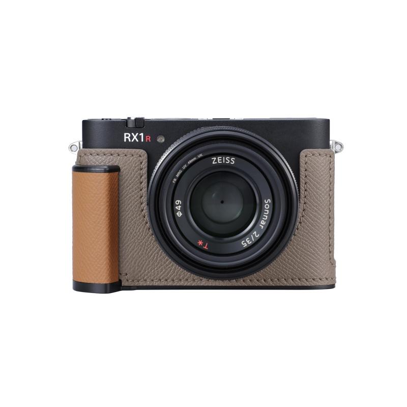 SIUTATDSH カメラハーフケース Sony Cyber-shot rx1riii rx1r3用、ビンテージメタル本革インスタント写真機保護すること入れもの Sony rx1m3用 今めかしい 携帯型 耐衝撃