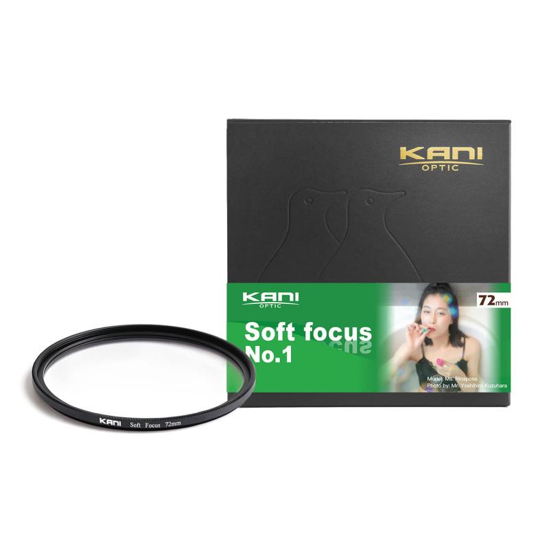 KANI 72mm ソフトフィルター Soft Focus No.1 ソフト効果 ソフトフォーカス 軟調 レンズフィルター