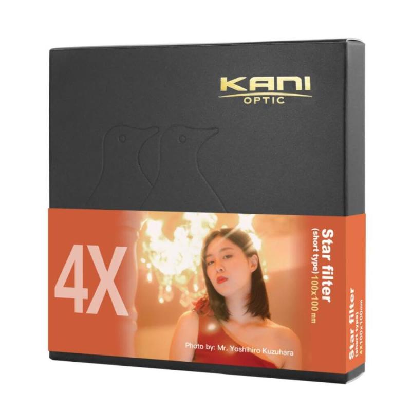 KANI スターエフェクト 4Xショート 100X100mm / クロスフィルター Star Effect 4X Short