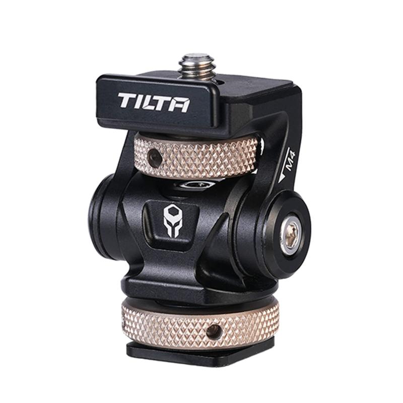 TILTA 調節可能なコールドシューズアクセサリーモニターホルダー取り付けブラケット ブラック TA-AMB-B