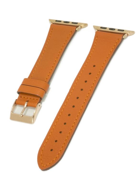 compatible with Apple Watch アップルウォッチ用 バンド ベルト スウィフトレザーベルト クロカラント KUROCURRANT 44mm 45mm 46mm 49mm用 Series11/10/9/8/7/6/5/4/3/2/1｜ニコラショップ店