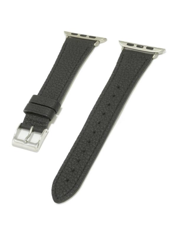 compatible with Apple Watch アップルウォッチ用 バンド ベルト シュリンクレザーベルト クロカラント KUROCURRANT 44mm 45mm 46mm 49mm用 Series11/10/9/8/7/6/5/4/3/2/1｜ニコラショップ店