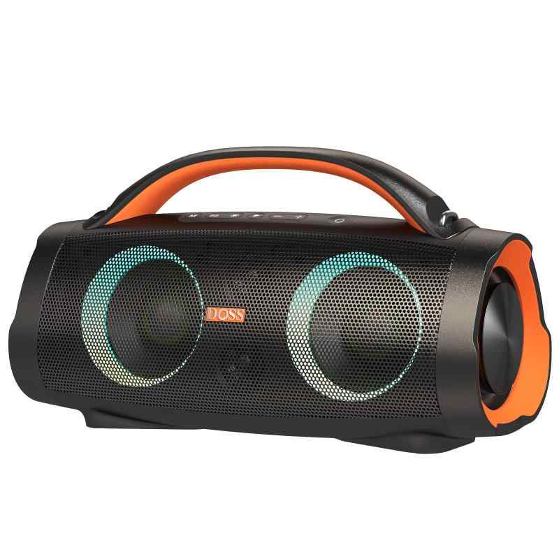 DOSS Extreme Boom Pro Bluetoothスピーカー ワイヤレス 100W 大音量 20時間再生 IPX6防水 ポータブル ブルートゥース 低音強化 パッシブラジエーター搭載 USB-C充電 ダンス/キャンプ/パーティー/旅行用 |ニコラショップ店