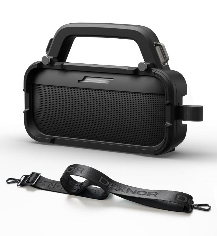 Dexnor Bose SoundLink Flex 2nd Gen/SoundLink Flex Bluetooth Portable Speaker 用 耐衝撃ケースカバー, ハンドルとショルダーストラップ付き、安定した耐衝撃性を備えた旅行用保護キャ