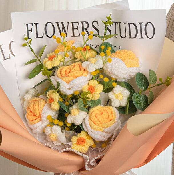 【専用】　みるのさら様用花束　かぎ針編みの青系花束 41awQExvGjL.jpg_BO30,255,255,