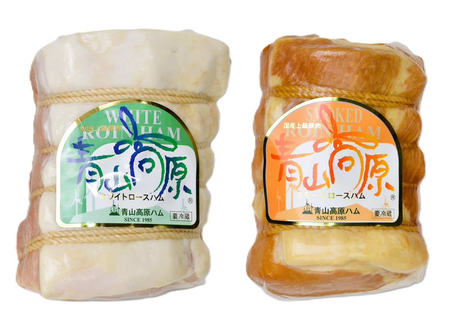 青山高原ハム ギフト 国産上級豚 ホワイト ロースハム&スモークロースハム セット 津市 名産｜松阪牛　肉の大和屋　店