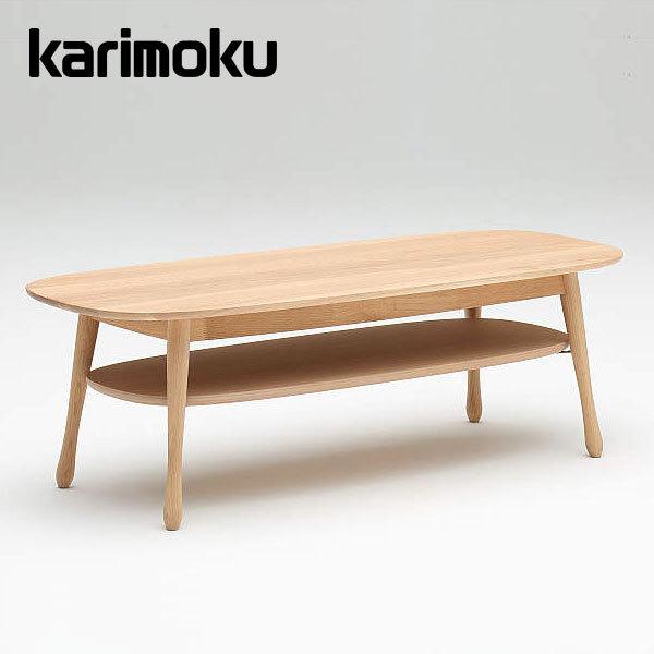 楽天市場】【中古】 カリモク センターテーブル ダークブラウン 幅130 