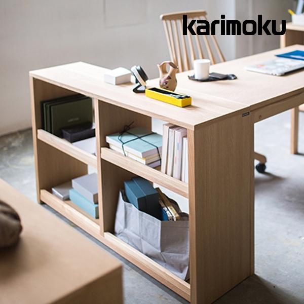 楽天市場】カリモク 本棚 書棚 幅150cm【ユーティリティプラス