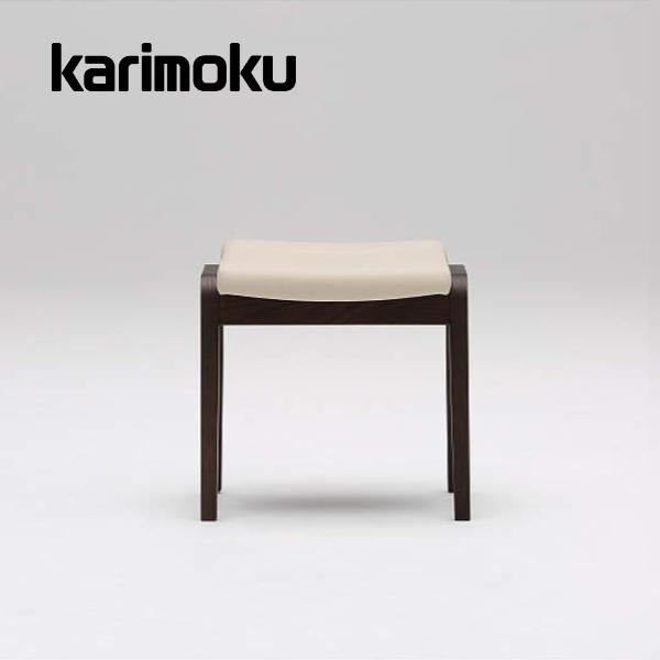 カリモク スツール CT04モデル CT0406 ファブリック オットマン 椅子 イス チェア karimoku 国産|インテリアショップ NIMUS