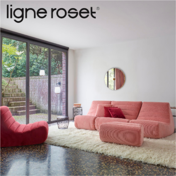 楽天市場】リーンロゼ ligne roset 2PS ソファ プラド おしゃれ フランス モダン ROSETPRADO ロゼプラド 二人掛け  2PS【受注生産】【生地】CーHランク : インテリアショップ NIMUS