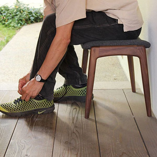 シキファニチア オットマン ノース 足置き スツール 椅子 イス Siki Furniture おしゃれ デザイナー 張地 スムージー バトン 受注生産 店舗受取可 septicin Com