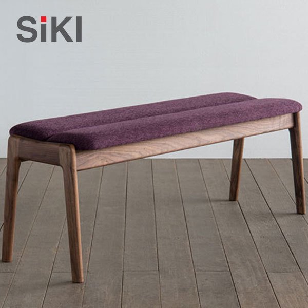 シキファニチア ダイニングベンチ ユーロ 椅子 イス SIKI FURNITURE おしゃれ デザイナー 国産 和モダン｜インテリアショップ　NIMUS 42,471円