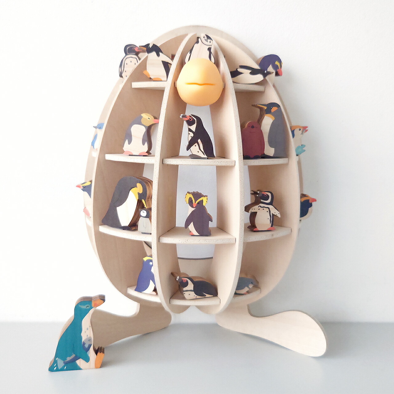 楽天市場】【送料無料！！】【お出かけペンギンラック】ナインディ