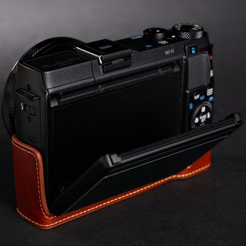 【楽天市場】TP Original/ティーピー オリジナル Leather Camera Body Case レザーカメラボディケース for Canon PowerShot G1 X