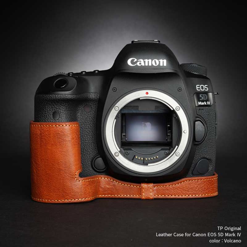 高速配送 楽天市場 Tp Original Leather Camera Body Case For Canon Eos 5d Mark Iv Volcano ボルケーノ キャノン キヤノン 本革 カメラケース レザーケース おしゃれ デジタル 一眼レフカメラ ケース 速写ケース Ez Series 底面開閉 バッテリー交換可能 Tb06e5d4 Lb