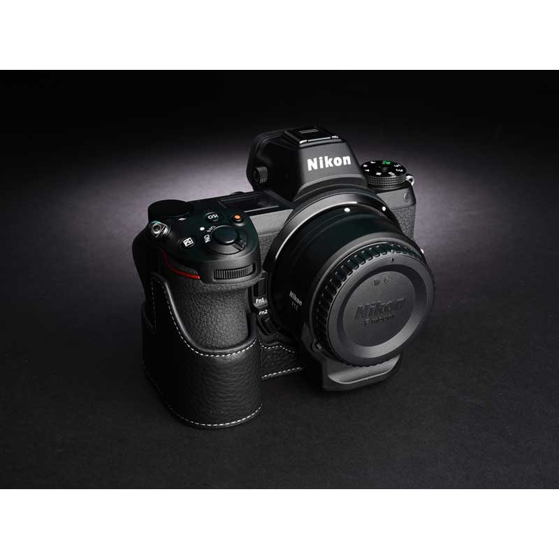 最先端 Tp Original Nikon Z7 Z6 専用 レザー カメラケース Black ブラック おしゃれ 速写ケース Tb06z7 Bk 50 Off Blog Belasartes Br