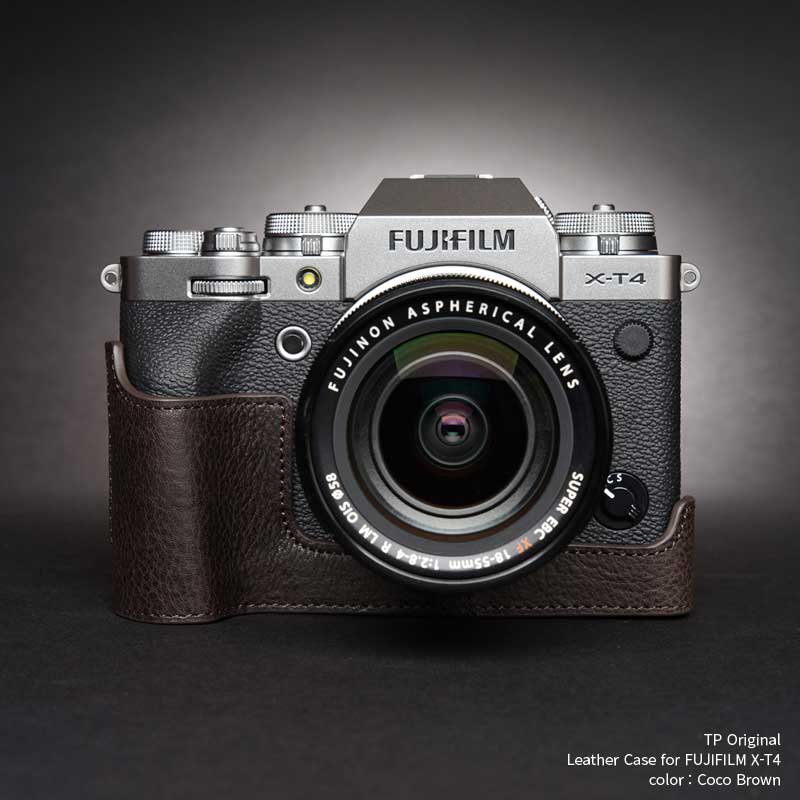 春夏新色 Tp Original Fujifilm X T4 専用 レザー カメラケース Coco Brown ココ ブラウン 速写ケース Tb06xt4 Co Nine Select 安いそれに目立つ Www World Of Heating De