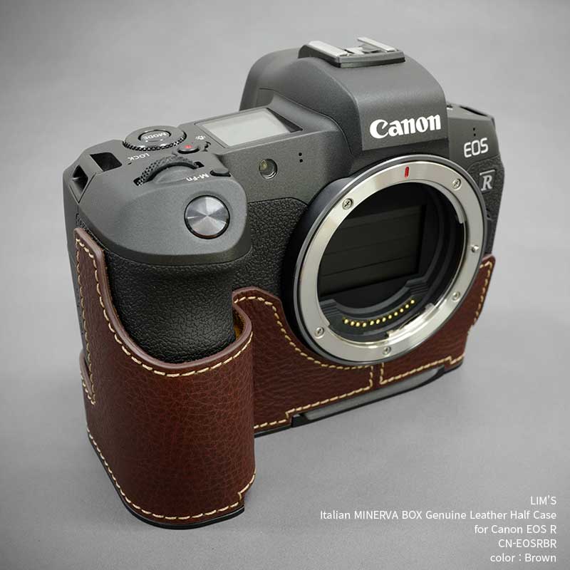 21最新作 おしゃれ ブラウン Brown カメラケース イタリアンレザー 専用 R Eos Canon Lim S 本革 Cn Eosrbr 日本正規販売店 リムズ メタルプレート ケース Cn Eosrbr Www Asscofisc Com