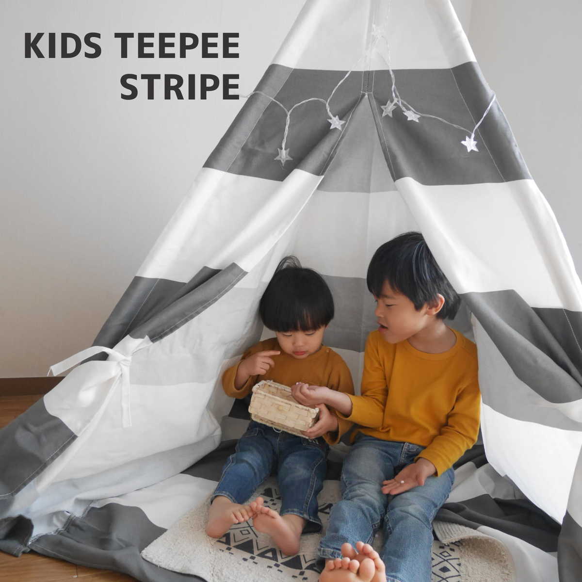 楽天市場 Ninehills キッズテント Teepee アウトドア キャンプ ティピー おしゃれ コットン100 テントハウス 子供 木製 テント リビング 家の中 室内 たためる キッズコーナー 秘密基地 ナインヒルズ楽天市場店