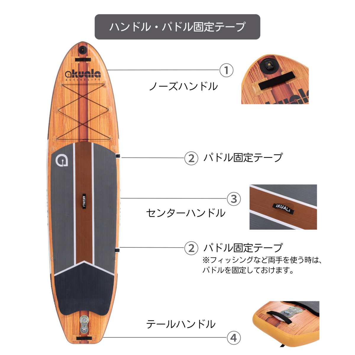 スノーケリ AKUALA（アクアラ）NATURE WINDRIDER106 インフレータブル