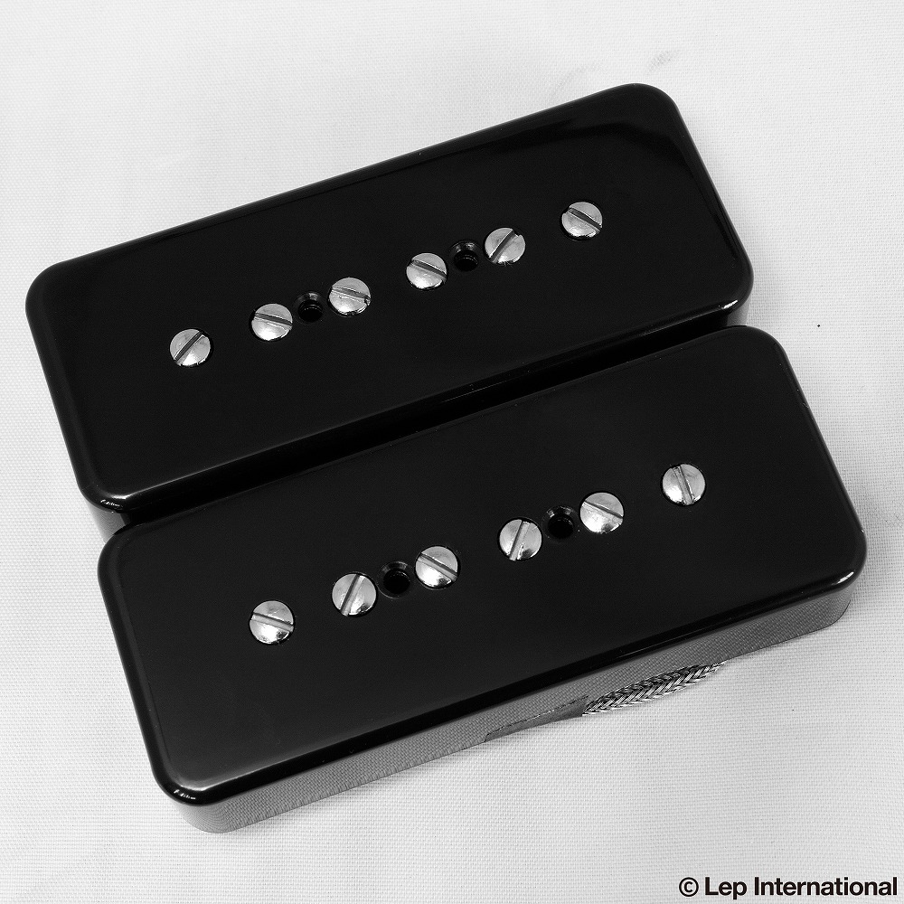 【納期 2～3ヶ月】Lundgren - P-90 Vintage Soapbar Cover Set | ラングレン ピックアップ ブリッジ・ネックセット【お取り寄せ】【代引き不可】